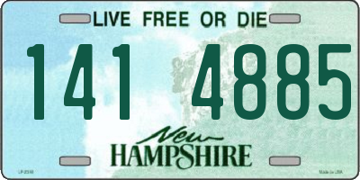 NH license plate 1414885