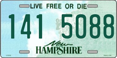 NH license plate 1415088