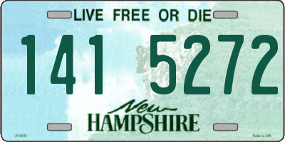 NH license plate 1415272