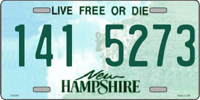 NH license plate 1415273
