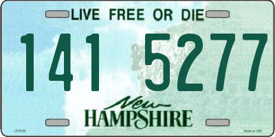 NH license plate 1415277