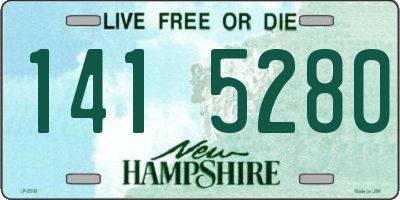 NH license plate 1415280