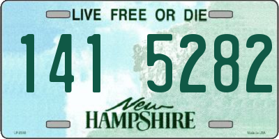 NH license plate 1415282