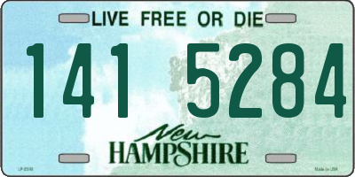 NH license plate 1415284