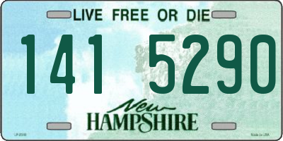 NH license plate 1415290