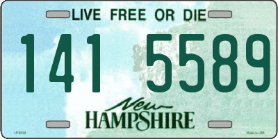 NH license plate 1415589