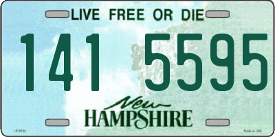 NH license plate 1415595