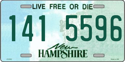 NH license plate 1415596