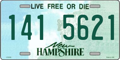 NH license plate 1415621