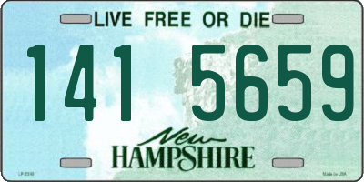 NH license plate 1415659