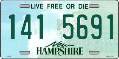 NH license plate 1415691