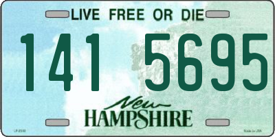 NH license plate 1415695