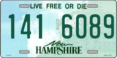 NH license plate 1416089