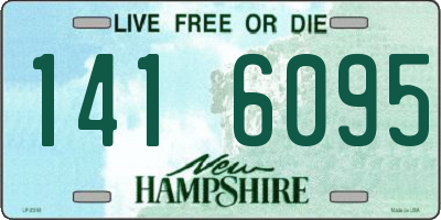 NH license plate 1416095