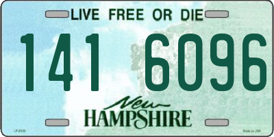 NH license plate 1416096