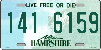 NH license plate 1416159
