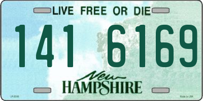 NH license plate 1416169