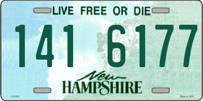 NH license plate 1416177