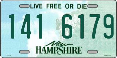 NH license plate 1416179