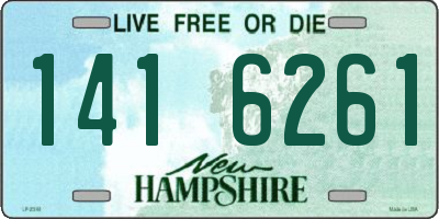 NH license plate 1416261