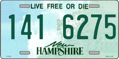 NH license plate 1416275