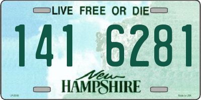 NH license plate 1416281