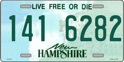 NH license plate 1416282