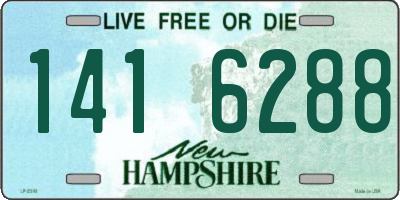 NH license plate 1416288