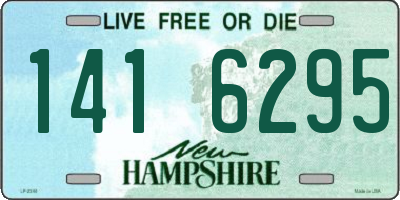 NH license plate 1416295