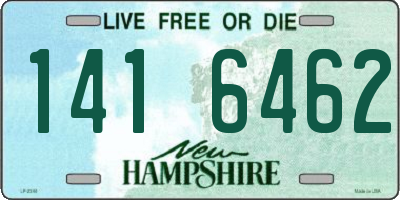NH license plate 1416462