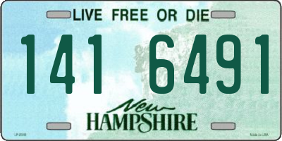 NH license plate 1416491