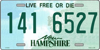 NH license plate 1416527