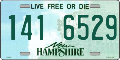 NH license plate 1416529