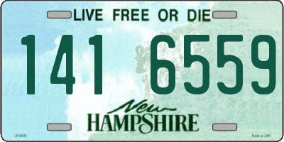 NH license plate 1416559