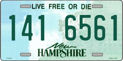 NH license plate 1416561