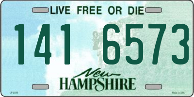 NH license plate 1416573