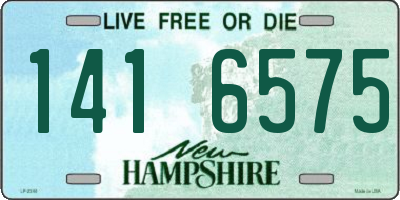 NH license plate 1416575
