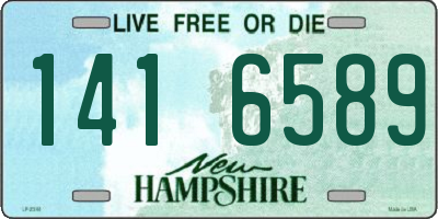 NH license plate 1416589