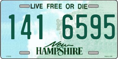 NH license plate 1416595