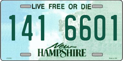 NH license plate 1416601