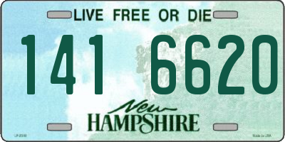 NH license plate 1416620
