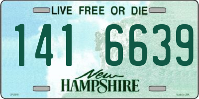 NH license plate 1416639
