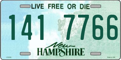 NH license plate 1417766