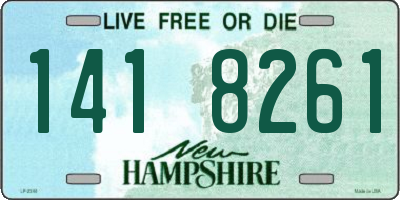 NH license plate 1418261