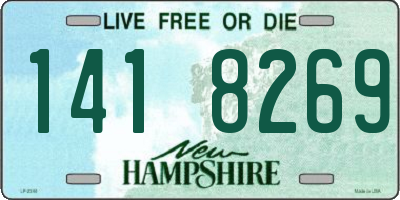 NH license plate 1418269