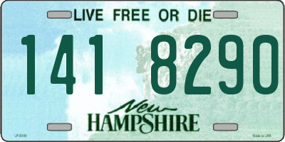 NH license plate 1418290