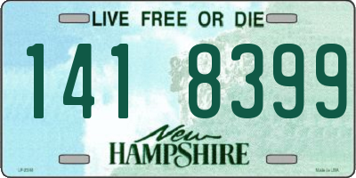 NH license plate 1418399