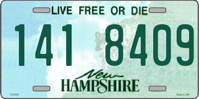 NH license plate 1418409