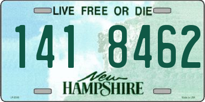 NH license plate 1418462