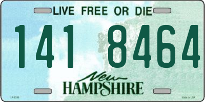 NH license plate 1418464